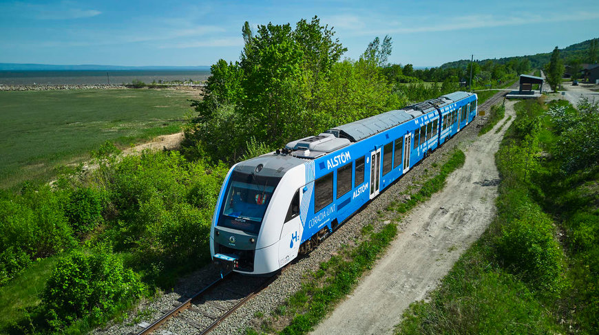 SUCCESSFUL DEMONSTRATION OF THE FIRST COMMERCIAL SERVICE HYDROGEN-POWERED TRAIN IN NORTH AMERICA